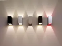 Da parete applique stile Moderna Clv2  via bizzuno lampada da parete Collezione esclusiva a prezzi outlet