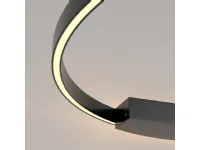 Da soffitto plafoniera Collezione esclusiva 012844 febe nera  redo plafoniera led Nero con forte sconto
