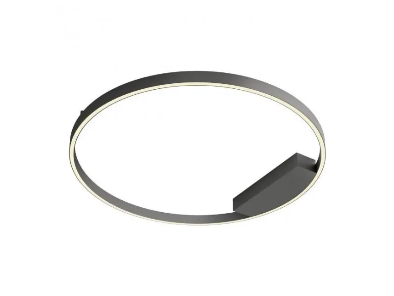 Da soffitto plafoniera Collezione esclusiva 012844 febe nera  redo plafoniera led Nero con forte sconto
