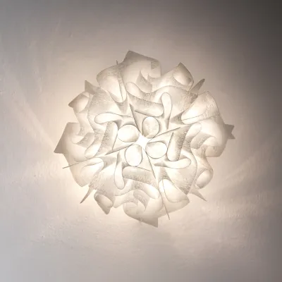 Da soffitto plafoniera in altro Veli mini couture plafoniera Slamp in Offerta Outlet