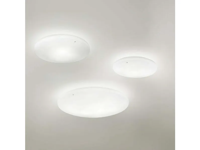 Da soffitto plafoniera Moris pp30 plafoniera in verto soffiato Vistosi con uno sconto esclusivo
