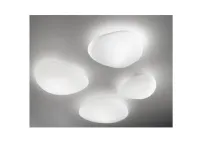 Da soffitto plafoniera stile Moderna Neochic ppm plafoniera in vetro soffiato Vistosi scontato