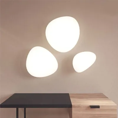 Da soffitto plafoniera stile Moderna Neochic ppm plafoniera in vetro soffiato Vistosi scontato
