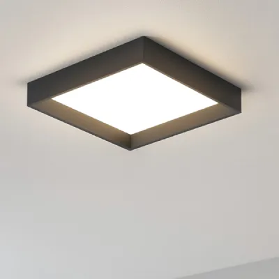 Da soffitto plafoniera Linea light Tara  q nera  8326 plafoniera led Nero a prezzi convenienti