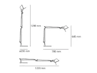 Da tavolo Tolomeo  artemide lampada da tavolo Collezione esclusiva con uno sconto esclusivo