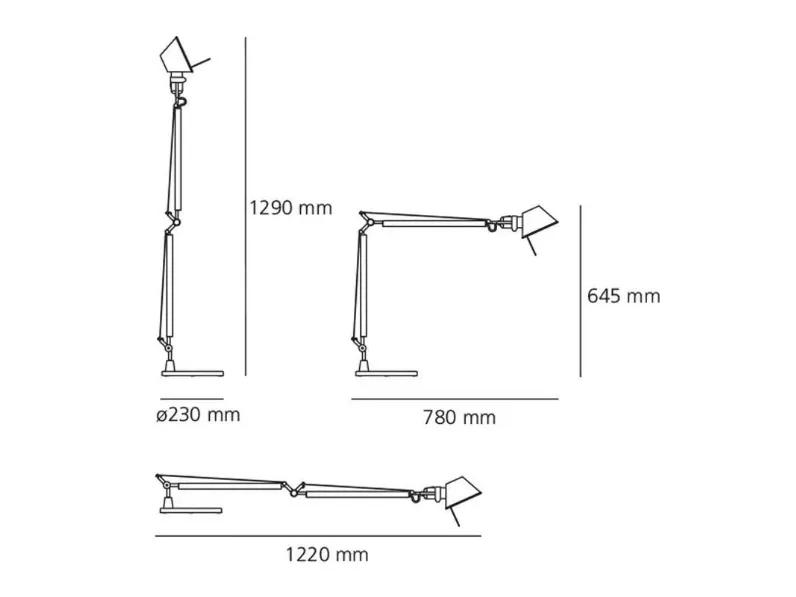 Da tavolo Tolomeo  artemide lampada da tavolo Collezione esclusiva con uno sconto esclusivo