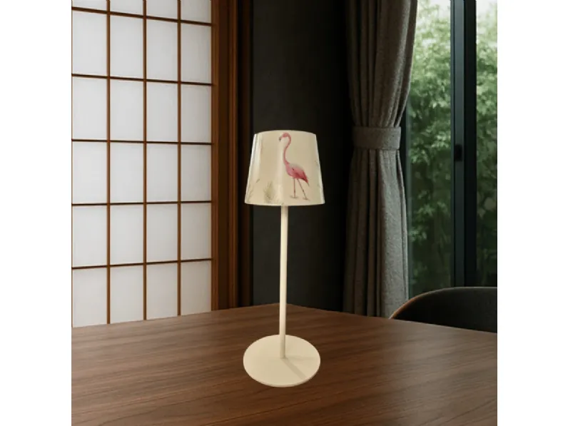Da tavolo stile Design Lampada alea dulac fg fenicotteri Ideal lux scontato
