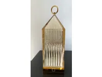 Da tavolo Kartell Lantern Ambra in offerta