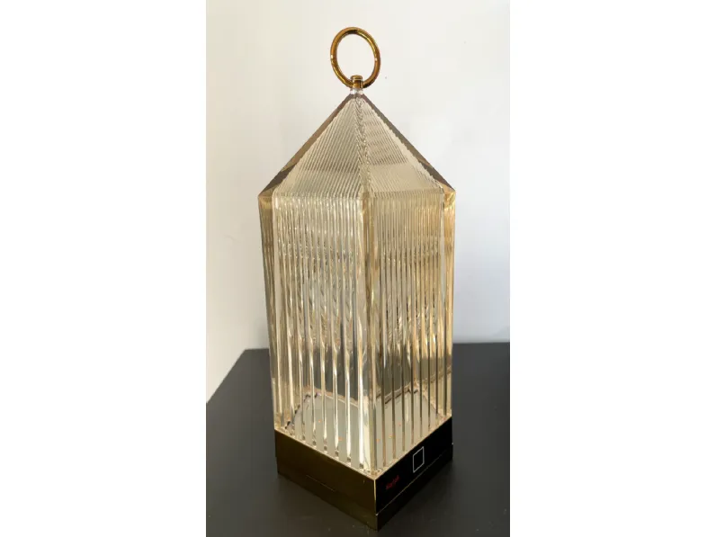 Da tavolo Kartell Lantern Ambra in offerta