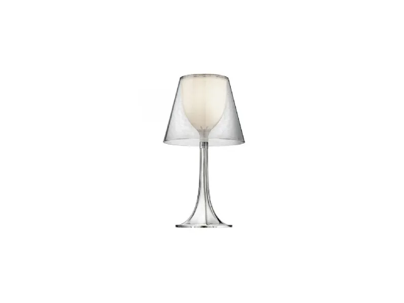 Da tavolo stile Moderna Miss k  lampada da tavolo trasparente Flos in offerta outlet