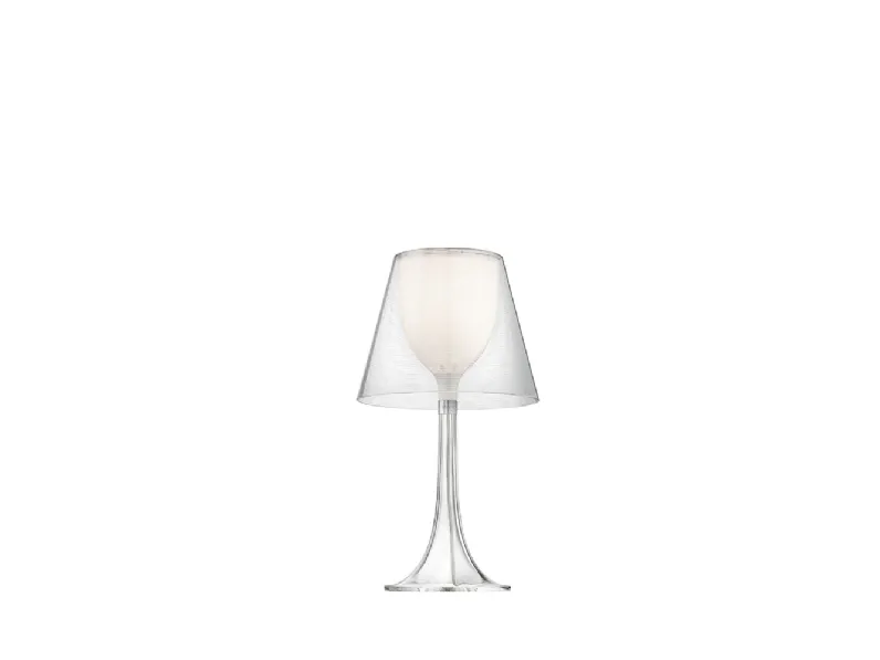 Da tavolo stile Moderna Miss k  lampada da tavolo trasparente Flos in offerta outlet