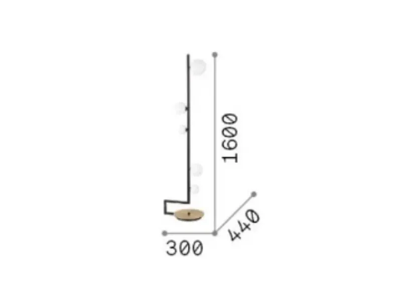 Lampada Birds Ideal lux in OFFERTA OUTLET