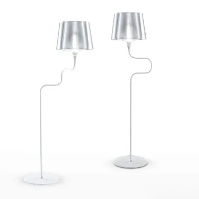 Da terra in metallo Liza Slamp a prezzo Outlet