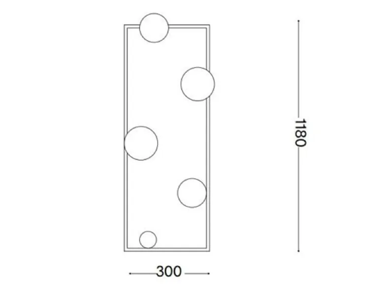 Lampada Angolo da terra Ideal lux in OFFERTA OUTLET