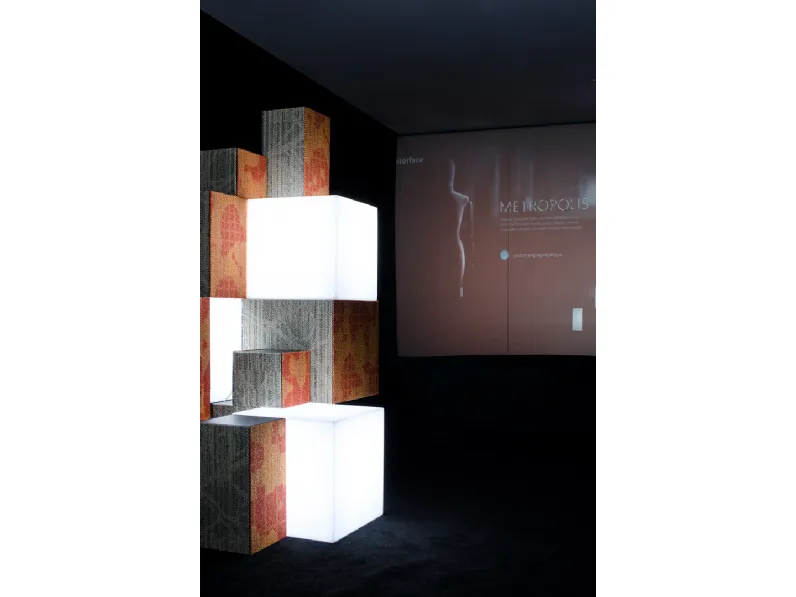 Da terra Slide Cubo 50 led Bianco a prezzi convenienti