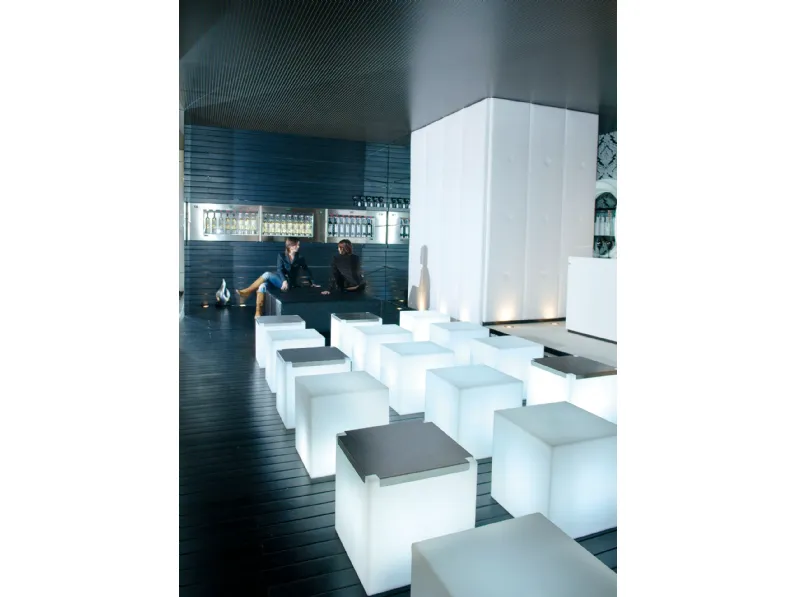 Da terra Slide Cubo 50 led Bianco a prezzi convenienti
