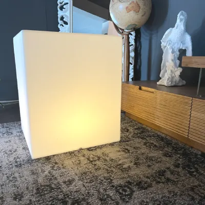 Da terra Slide Cubo 50 led Bianco a prezzi convenienti