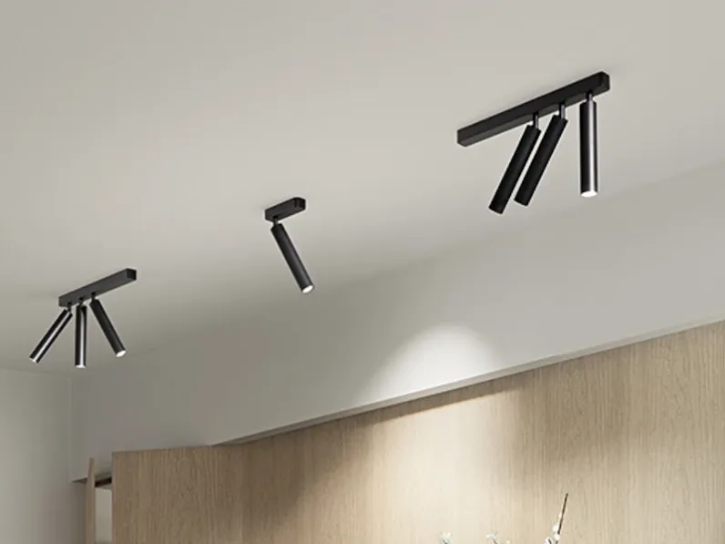 Da soffitto plafoniera in metallo 8244  perenz plafoniera 3 spot led  Collezione esclusiva in Offerta Outlet