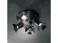 Da soffitto plafoniera stile Moderna Ciak pl4 plafoniera 4 luci Collezione esclusiva in saldo