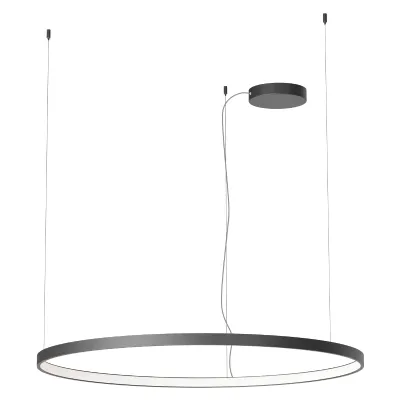 A sospensione Collezione esclusiva Orion redo  sospensione led 75w Nero con forte sconto