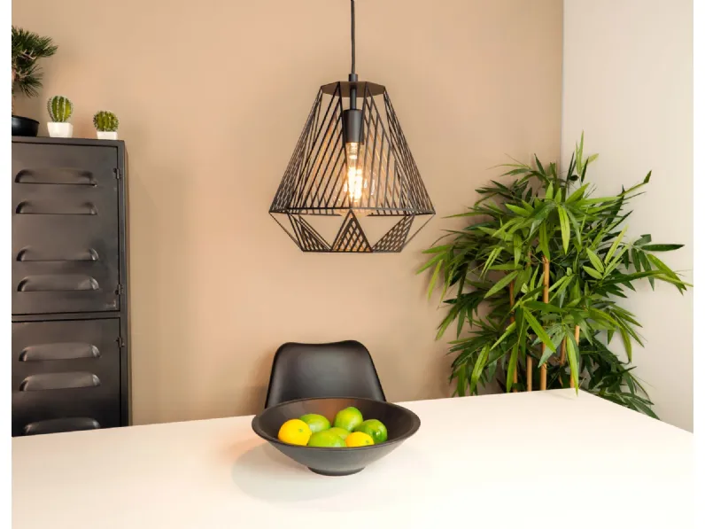 A sospensione Collezione esclusiva Stype 43692 sospensione redo Nero a prezzi convenienti
