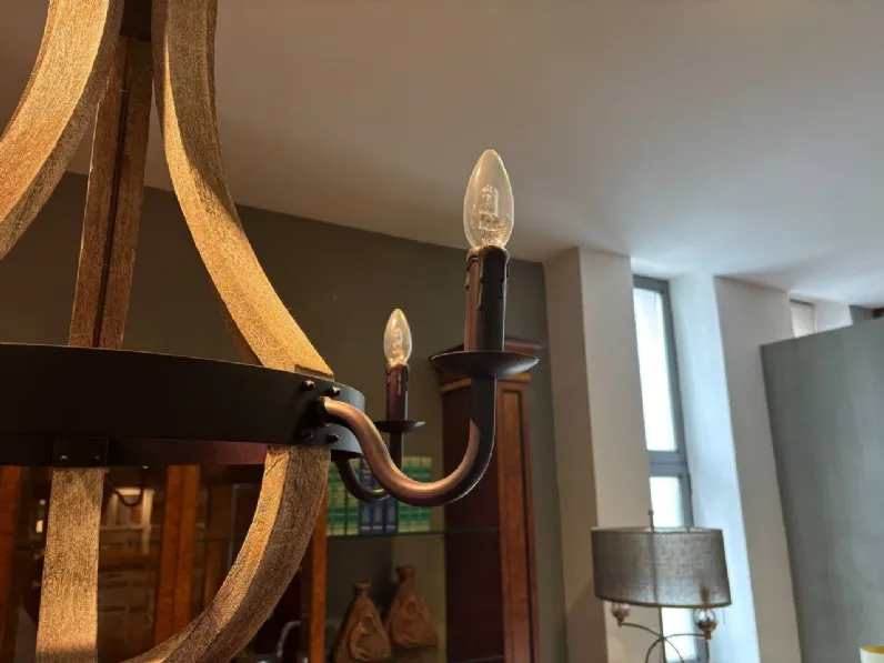 Lampada Dialma brown Lampadario a PREZZI OUTLET