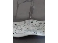 Lavabo in Solid surface modello Fazzoletto oval decor a marchio Mya design con forte sconto