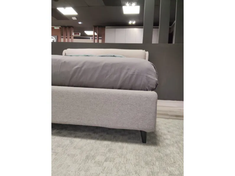 Letto moderno con contenitore Nevis rimar Artigianale a prezzo scontato