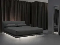 Letto matrimoniale design Legri A&c a prezzo scontato