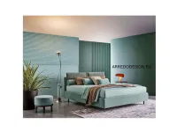 Letto design con contenitore Frick basso Twils a prezzo ribassato