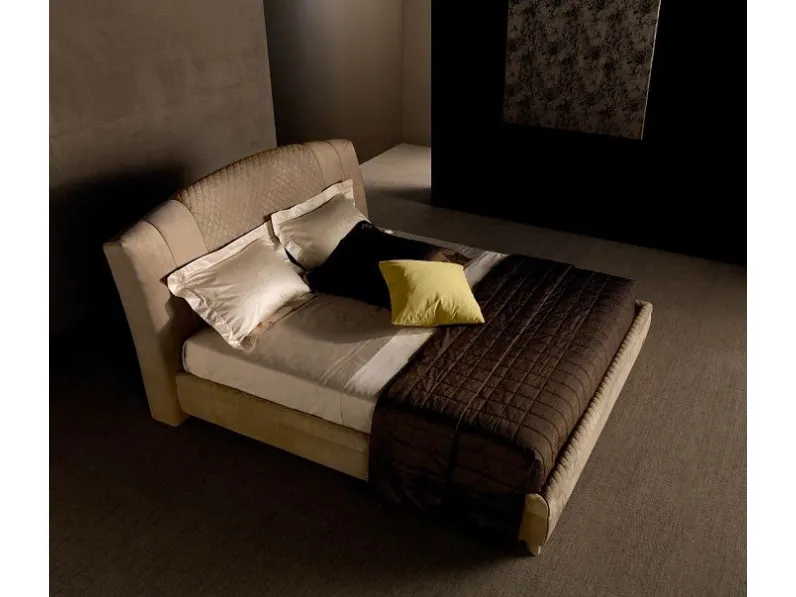 Letto classico Letto luxury in pelle Md work con un ribasso del 30%