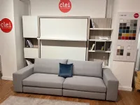 Letto in legno modello Tango divano 270 di Clei scontato 30%