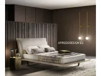 Letto matrimoniale moderno Honey Samoa a prezzo ribassato