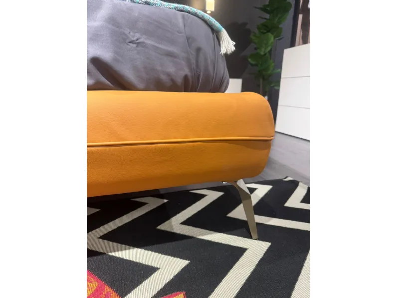 Letto matrimoniale design Origami Novaluna a prezzo scontato