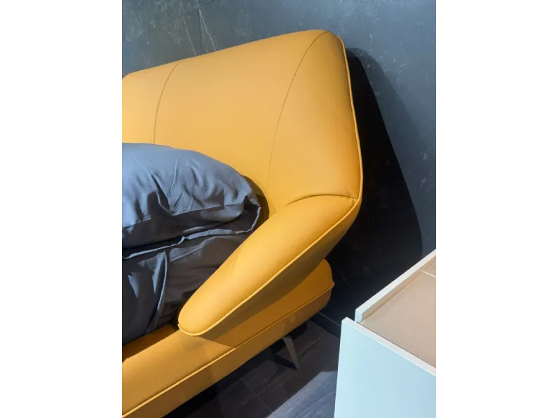 Letto matrimoniale design Origami Novaluna a prezzo scontato