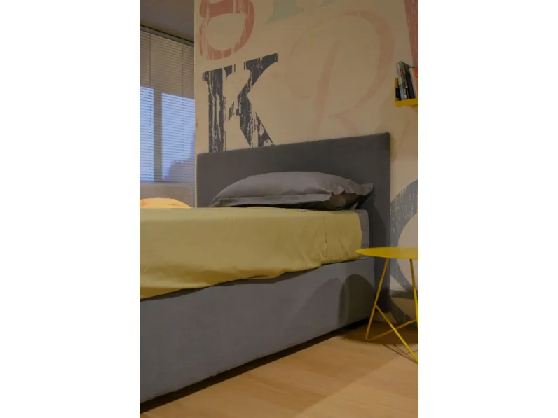Letto singolo moderno Haiti Milano bedding a prezzo ribassato