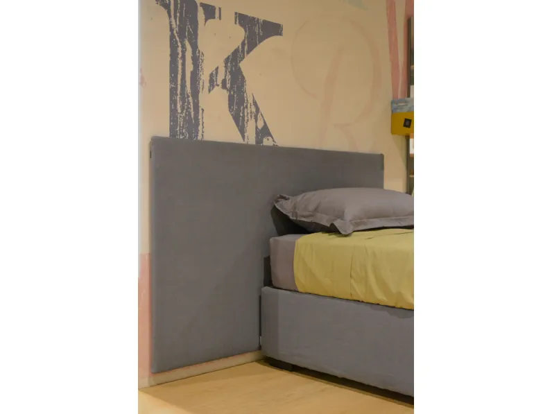 Letto singolo moderno Haiti Milano bedding a prezzo ribassato