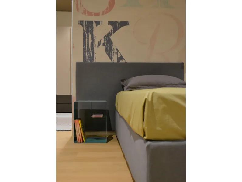 Letto singolo moderno Haiti Milano bedding a prezzo ribassato