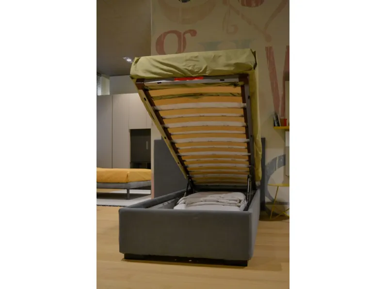 Letto singolo moderno Haiti Milano bedding a prezzo ribassato