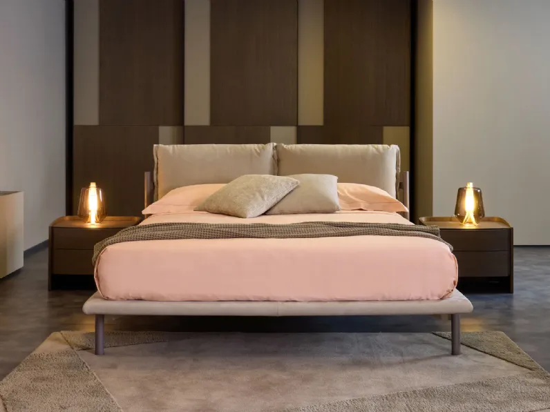 Letto matrimoniale Cayman outlet Diotti.com con un ribasso IMPERDIBILE