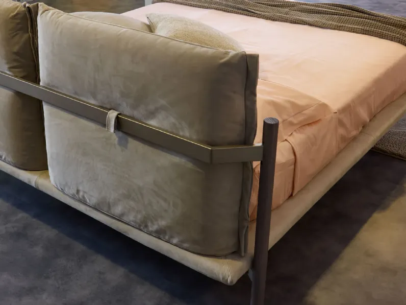 Letto matrimoniale Cayman outlet Diotti.com con un ribasso IMPERDIBILE