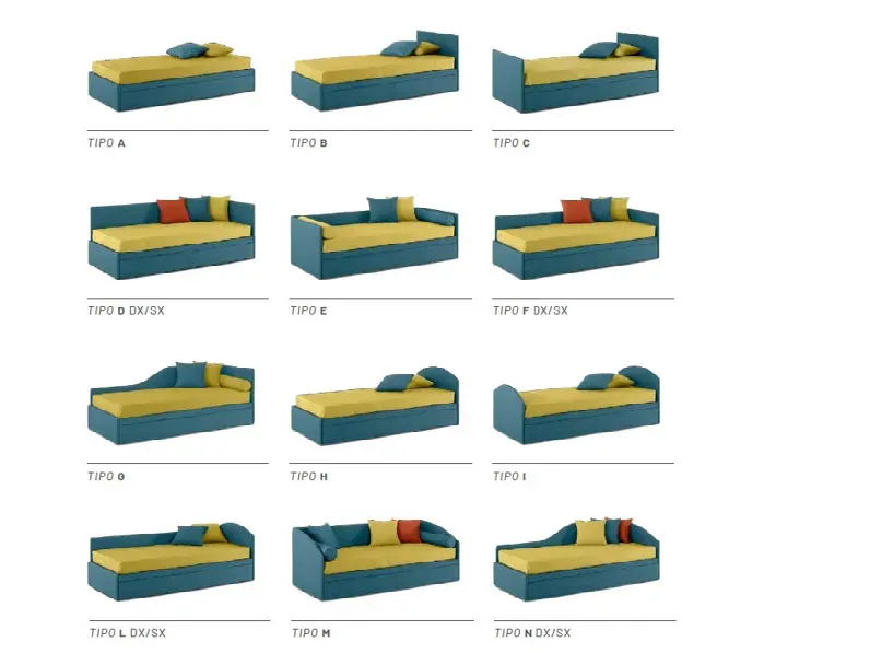 Letto Niccolo doppio letto Gienne SCONTATO a PREZZI OUTLET