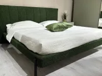 Letto king size moderno Tuftè light La casa moderna a prezzo scontato