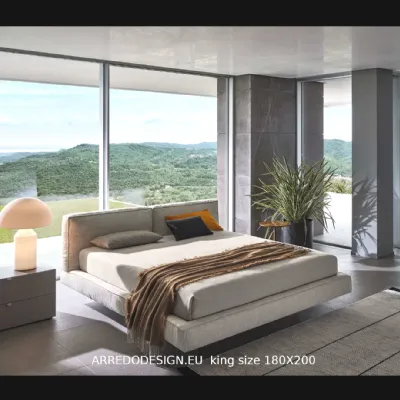 Letto imbottito modello Academy di Twils scontato 30%