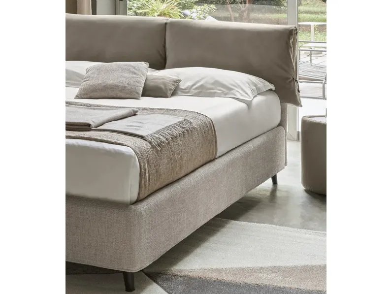 Letto design con contenitore Andromeda * Rosini a prezzo scontato