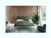 Letto imbottito con giroletto Apollo * Rosini a prezzo ribassato