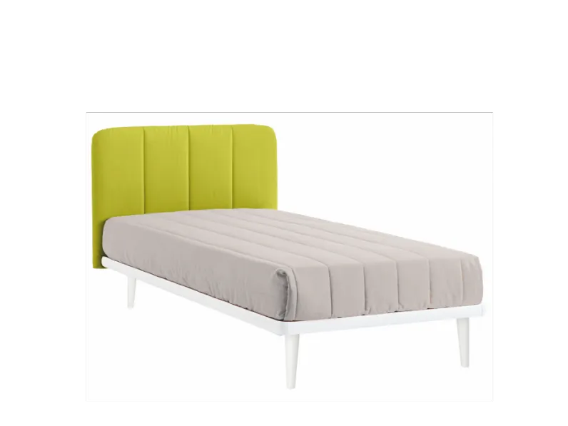 Letto piazza e mezzo moderno Ari Zg mobili a prezzo ribassato
