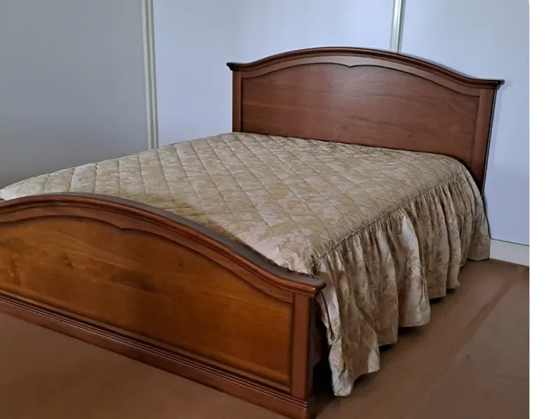 Letto in legno con pediera Borgo antico &tradition a prezzo ribassato