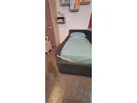 Letto imbottito con giroletto Bravo Moretti compact camerette a prezzo scontato