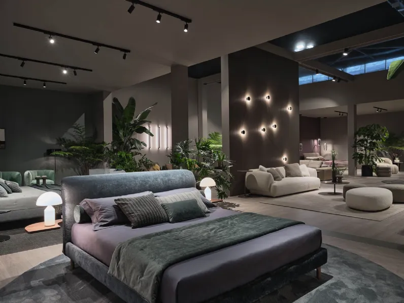 Letto matrimoniale design Canalgrande Twils a prezzo ribassato